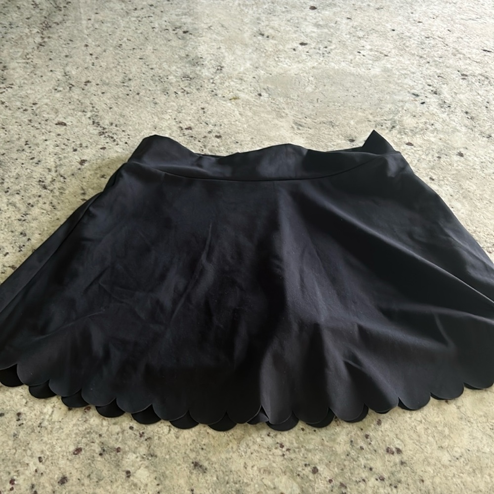 NWT J. Crew Factory Scalloped Hem Skort L